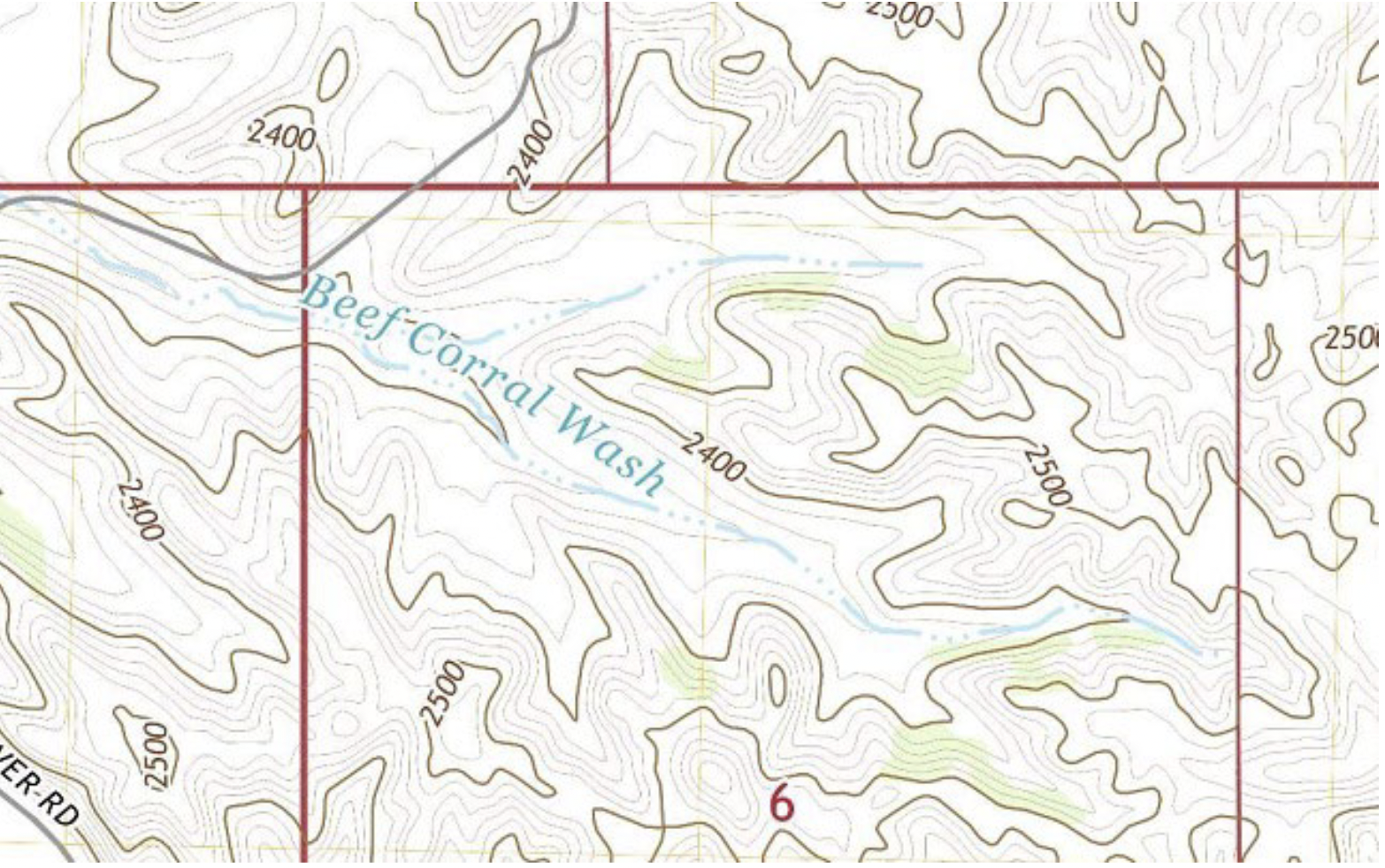 Solved 1. ﻿What type of stream drainage pattern is present