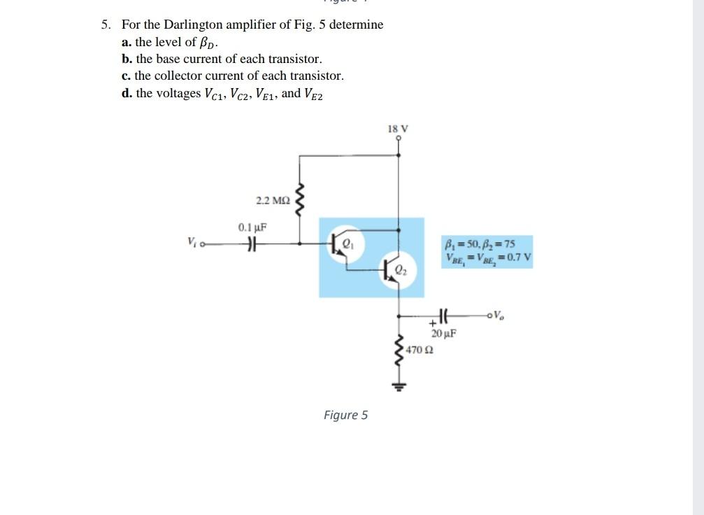 darlington amplifier experiment