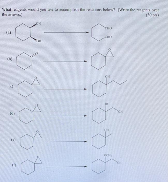 Solved 2. Predict The Product(s) Of The Following Reactions. | Chegg.com