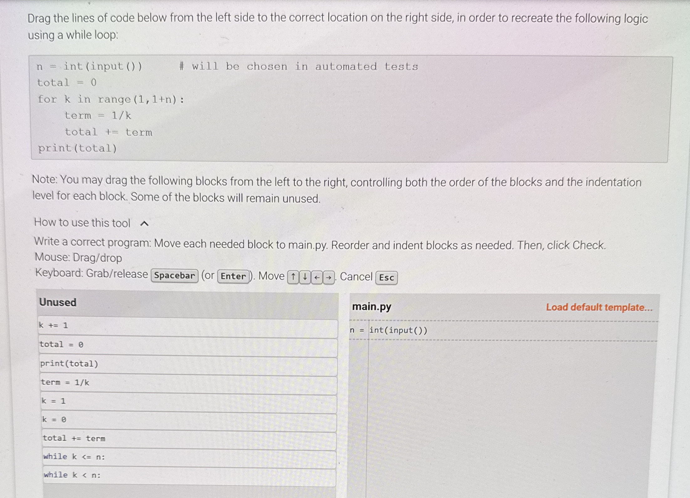 Please answer using Python to solve how to create | Chegg.com