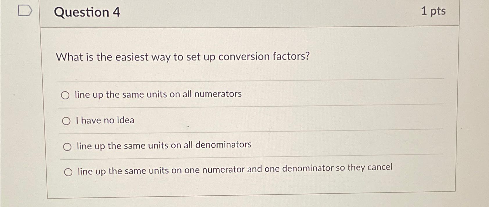 Solved Question 41 ﻿ptsWhat is the easiest way to set up | Chegg.com