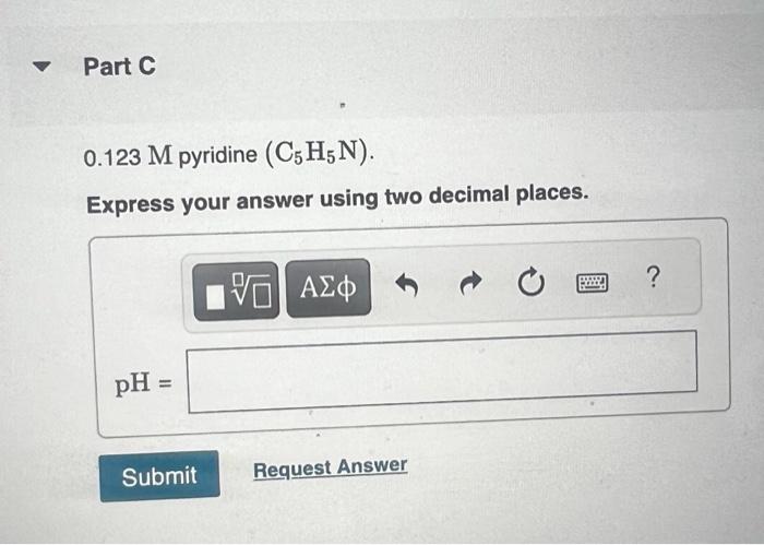 Solved Calculate The PH Of Each Of The Following Solutions | Chegg.com