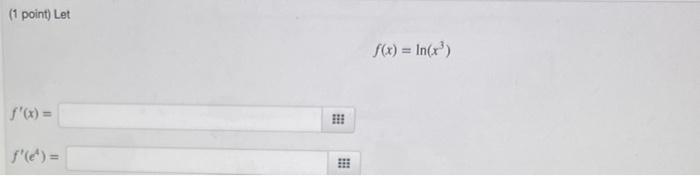 Solved (1 point) This problem is similar to one from your | Chegg.com