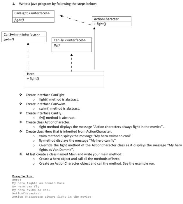 Solved 1. Write a java program by following the steps below: | Chegg.com