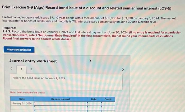 solved-brief-exercise-9-9-algo-record-bond-issue-at-a-chegg