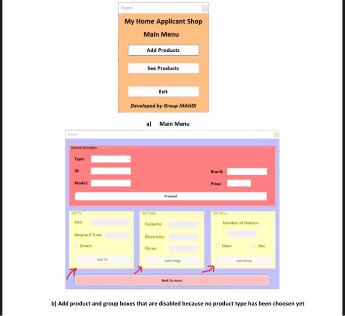 Solved How to code a program in Windows Forms App (.NET | Chegg.com