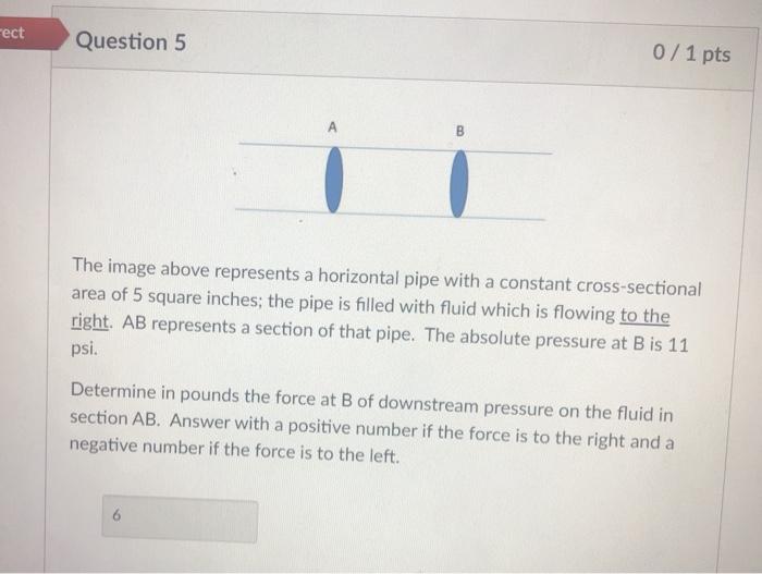 Solved rect Question 5 0/1 pts А The image above represents