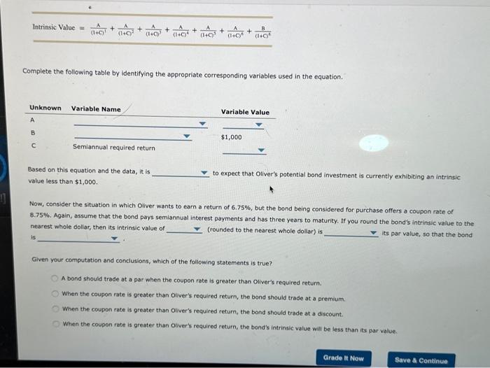 Solved The process of bond valuation is based on the | Chegg.com