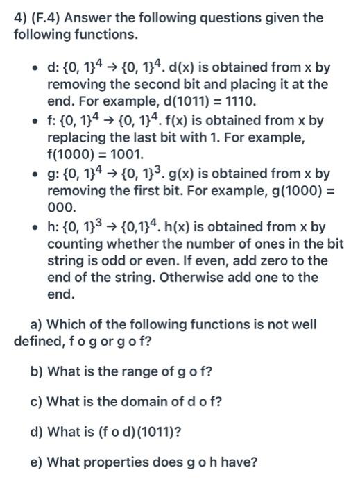 Solved Answer the following questions given the following | Chegg.com