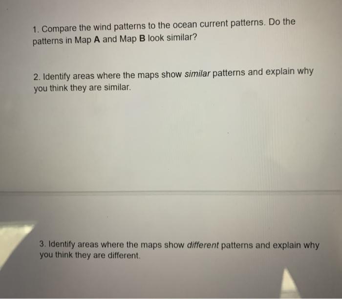 Solved Use the maps to answer the questions on the following | Chegg.com