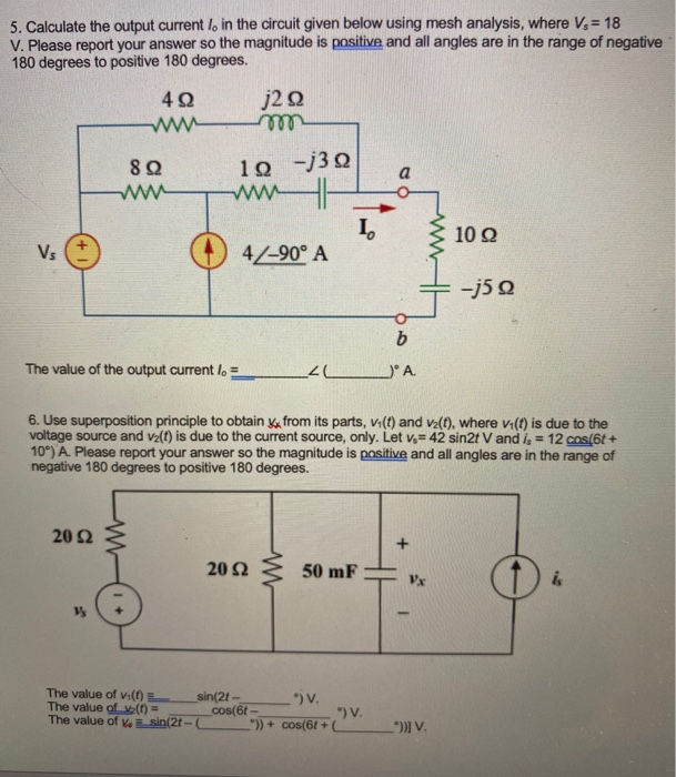 Solved 9. Consider the circuit given below, where Vs = | Chegg.com