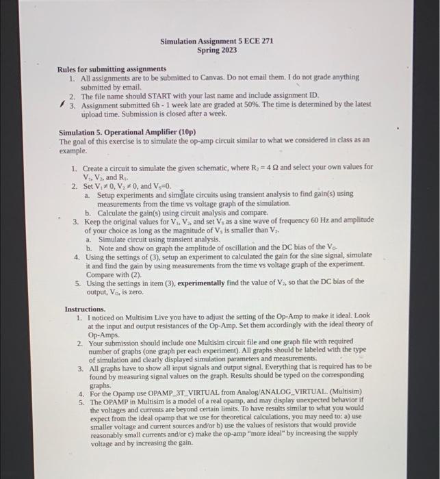 Rules for submitting assignments 1. All assignments | Chegg.com