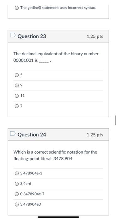 Solved Question 40 1.25 pts Which expressions for YYY and