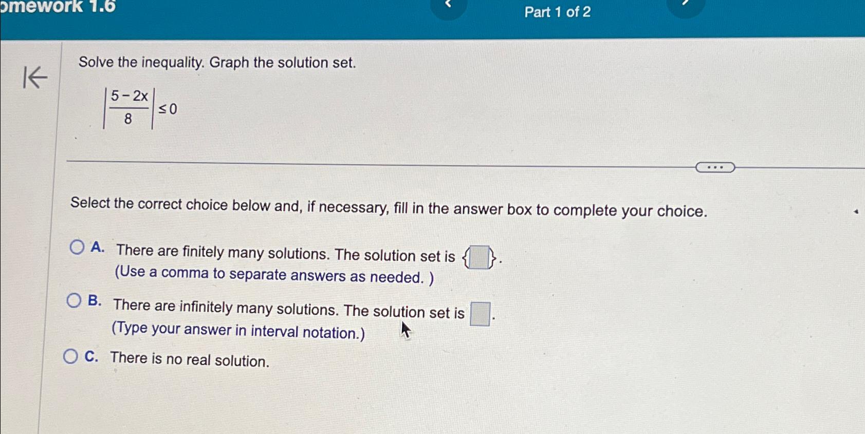 solved-omework-1-6part-1-of-2solve-the-inequality-graph-chegg