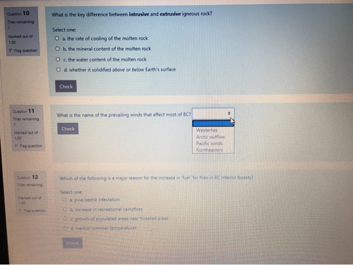 Solved Question 10 What is the key difference between | Chegg.com