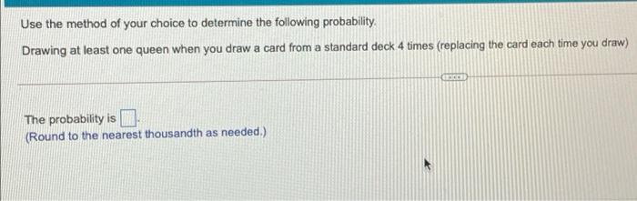 Solved Use the method of your choice to determine the | Chegg.com