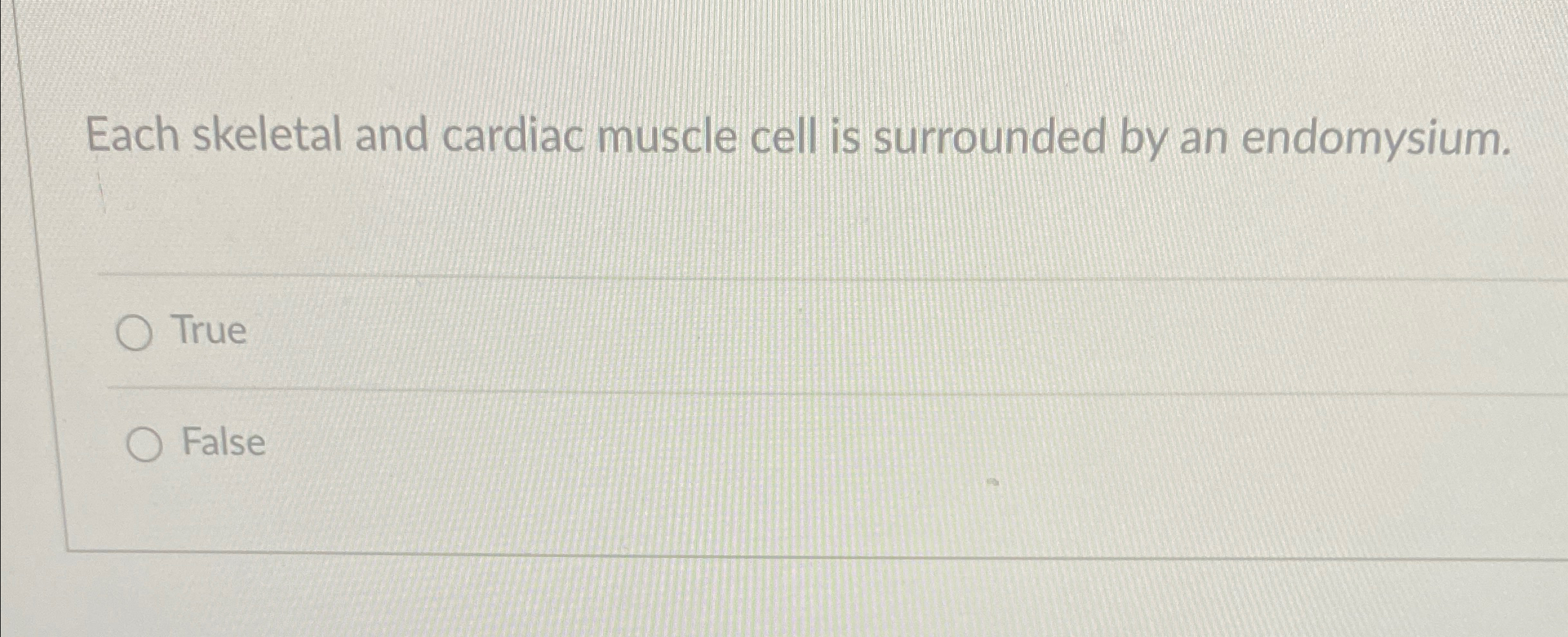 Solved Each skeletal and cardiac muscle cell is surrounded | Chegg.com