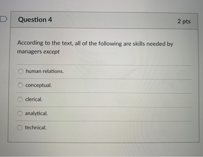 Solved Question 3 2 pts All of the following are typical | Chegg.com
