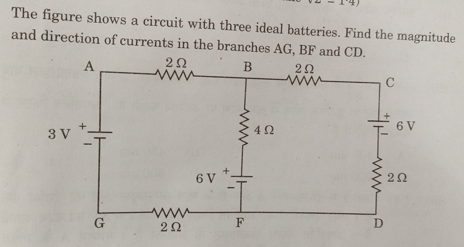 Solved The Figure Shows A Circuit With Three Ideal 3315