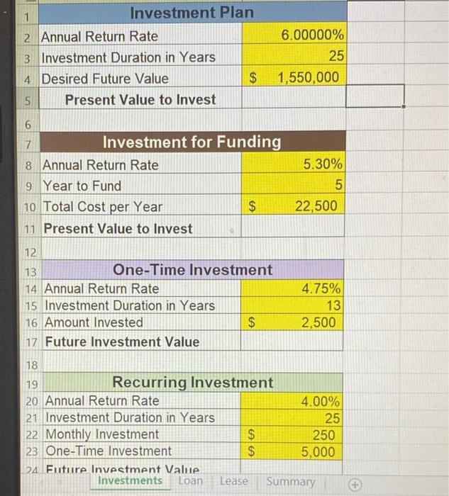 solved-1-investment-plan-2-annual-return-rate-3-investment-chegg