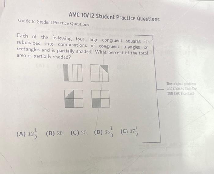 Four Squares Questions