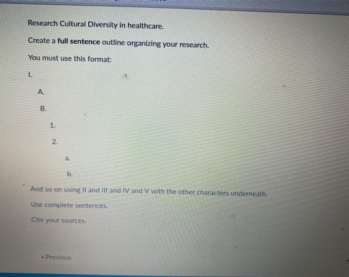 cultural diversity in healthcare