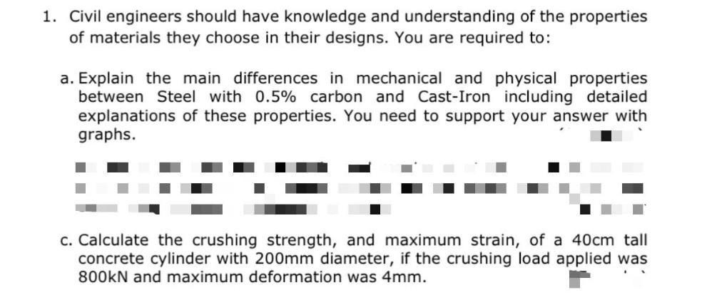 Solved Please read the question carefully and provide the | Chegg.com