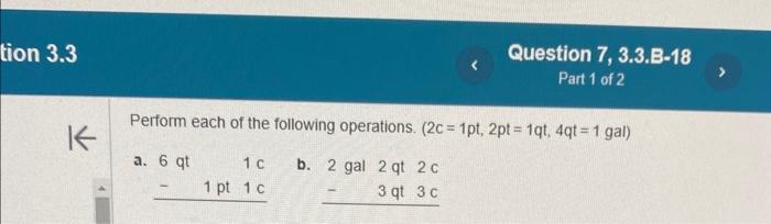 Solved Perform each of the following operations. | Chegg.com