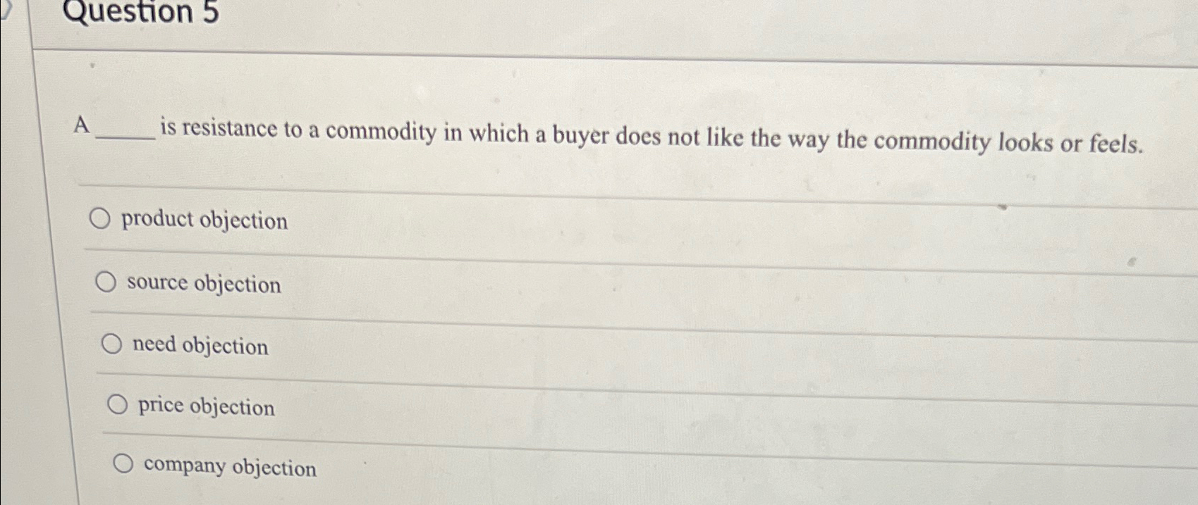 Solved Question 5A is resistance to a commodity in which a | Chegg.com