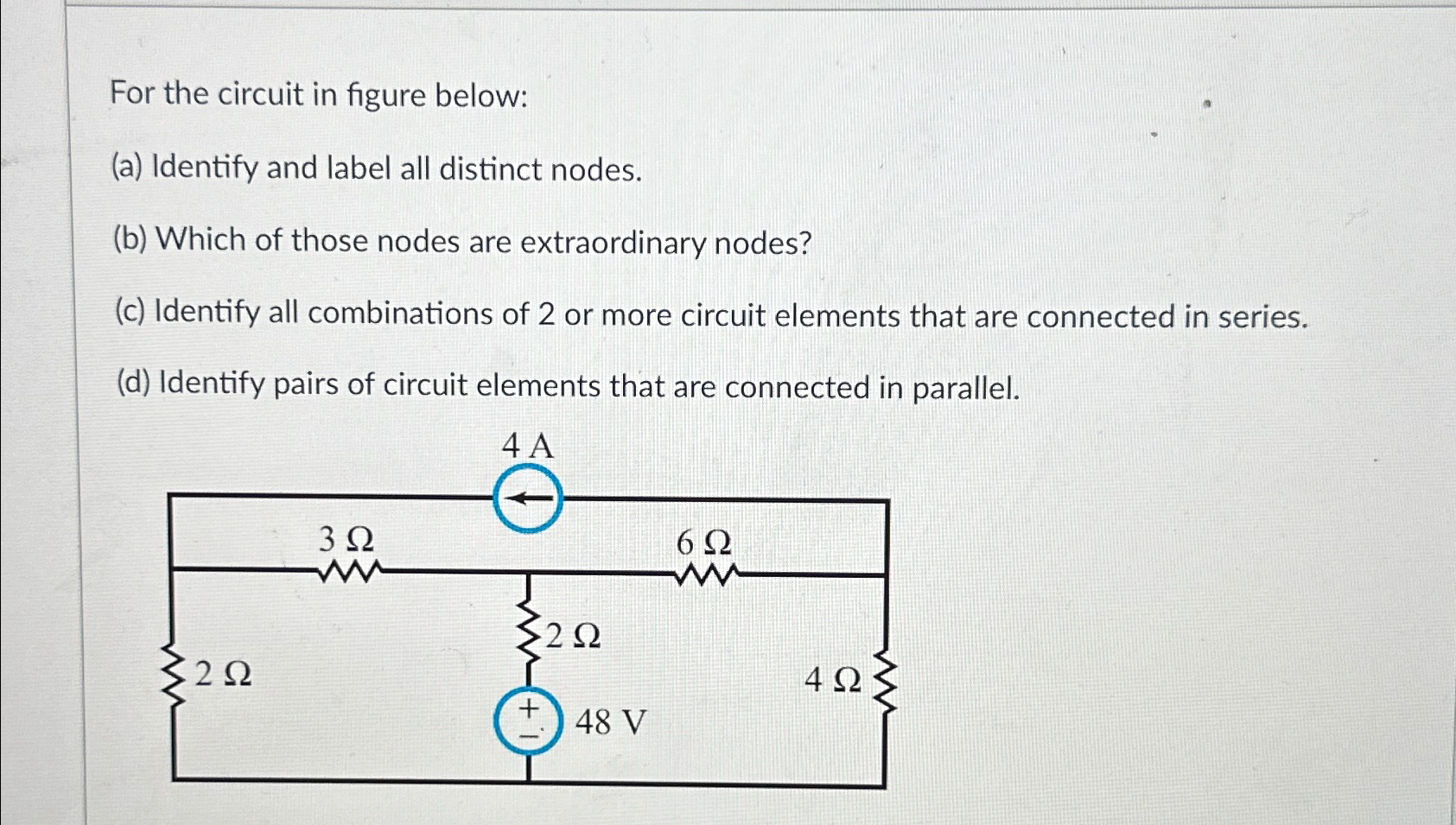 How To Identify Nodes In A Parallel Circuit