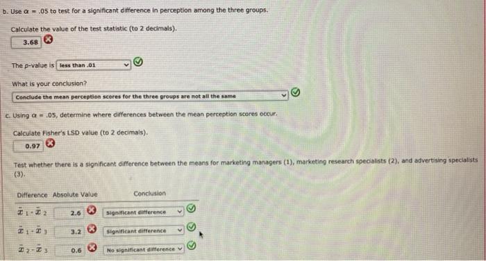 Solved The following data are from an experiment designed to | Chegg.com