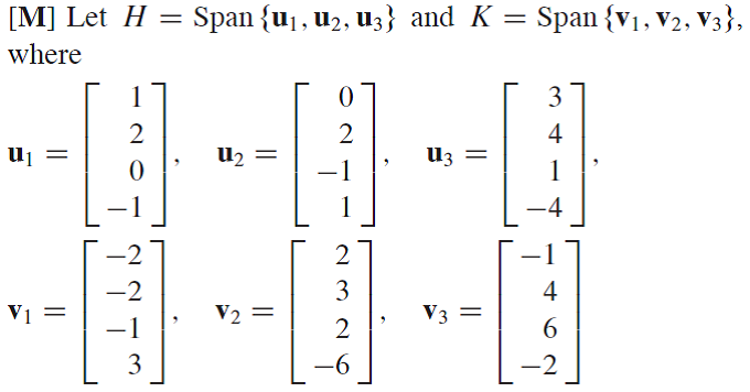 Solved Find Bases For H K And H C K See Exercises 33 And 34 I Chegg Com