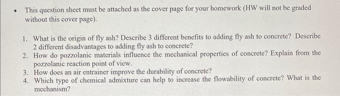 Solved This question sheet must be attached as the cover | Chegg.com