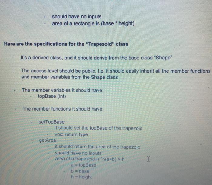 Solved For this assignment, we're going to write 3 classes | Chegg.com