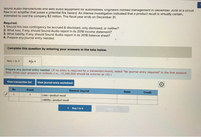 Sound Audio Manufactures And Sells Audio Equipment Chegg 