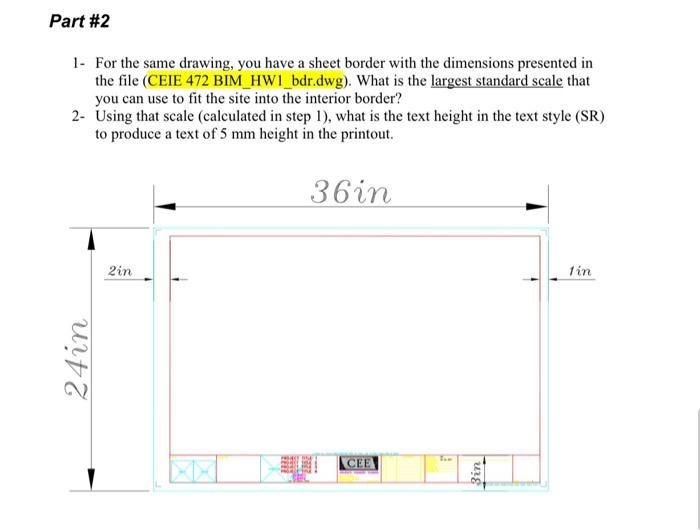 Solved can someone help me answer question 2. the scale is | Chegg.com