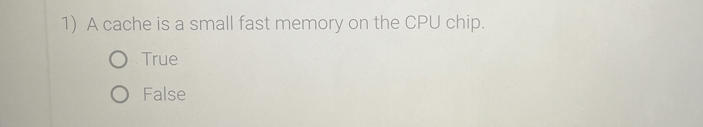 Solved A cache is a small fast memory on the CPU | Chegg.com