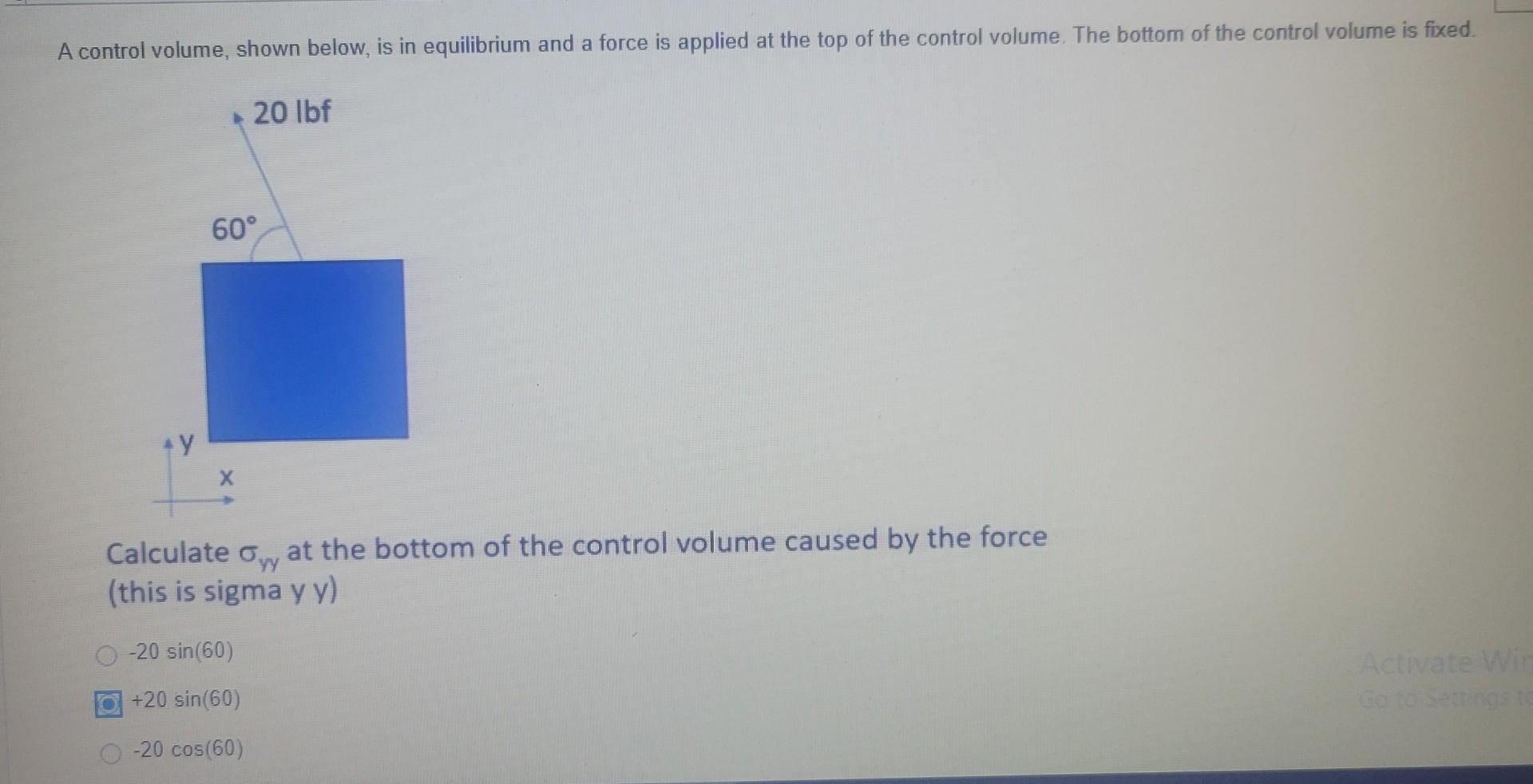 Solved A Control Volume, Shown Below, Is In Equilibrium And | Chegg.com