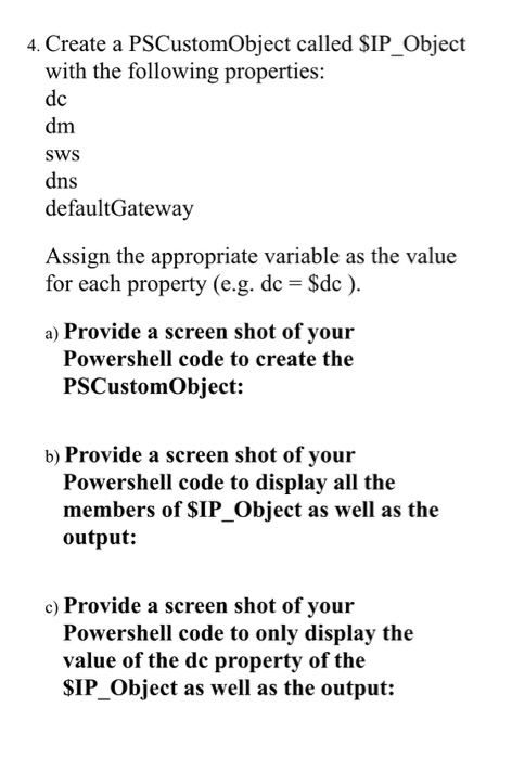 Solved 2. Create a simple array of all your variables as | Chegg.com