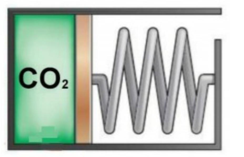Solved In a horizontal and frictionless spring | Chegg.com
