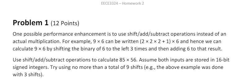 Solved Problem 1 (12 ﻿Points)One possible performance | Chegg.com