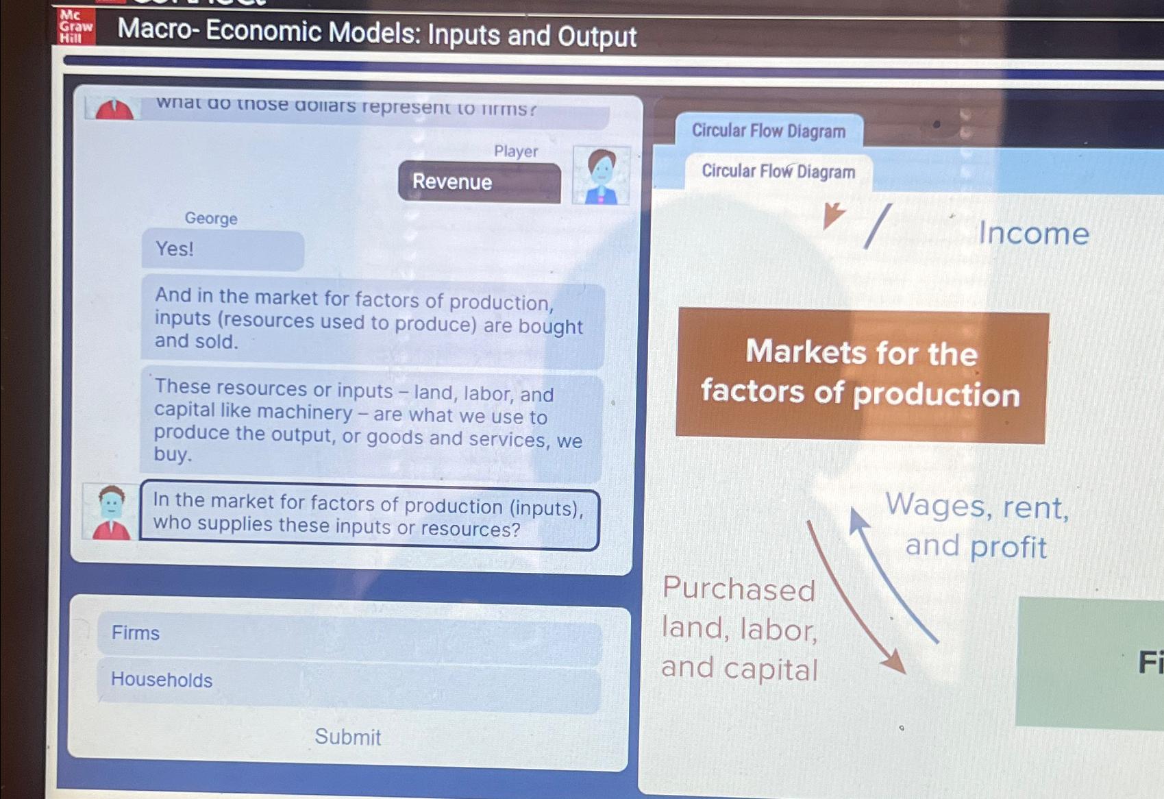 Solved Macro- ﻿Economic Models: Inputs and Outputwnat ao | Chegg.com