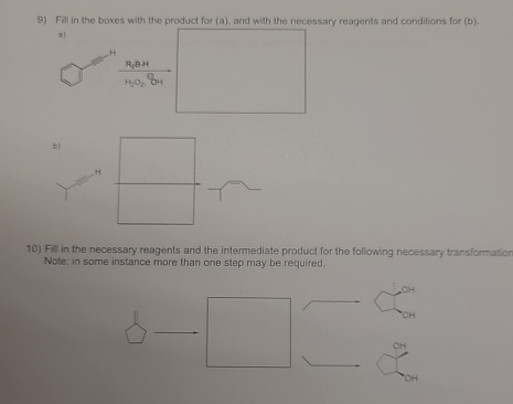 Solved by an EXPERT Please draw and explain each step of these problems ...