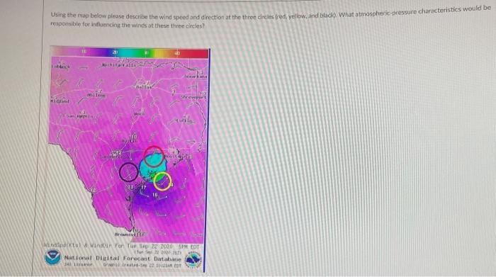 Wind Speed and Direction Forecast