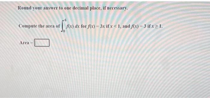 Solved Round your answer to one decimal place, if necessary. | Chegg.com