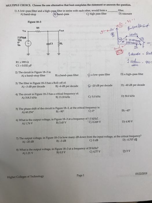 Solved MULTIPLE CHOICE. Choose the one alternative that best | Chegg.com