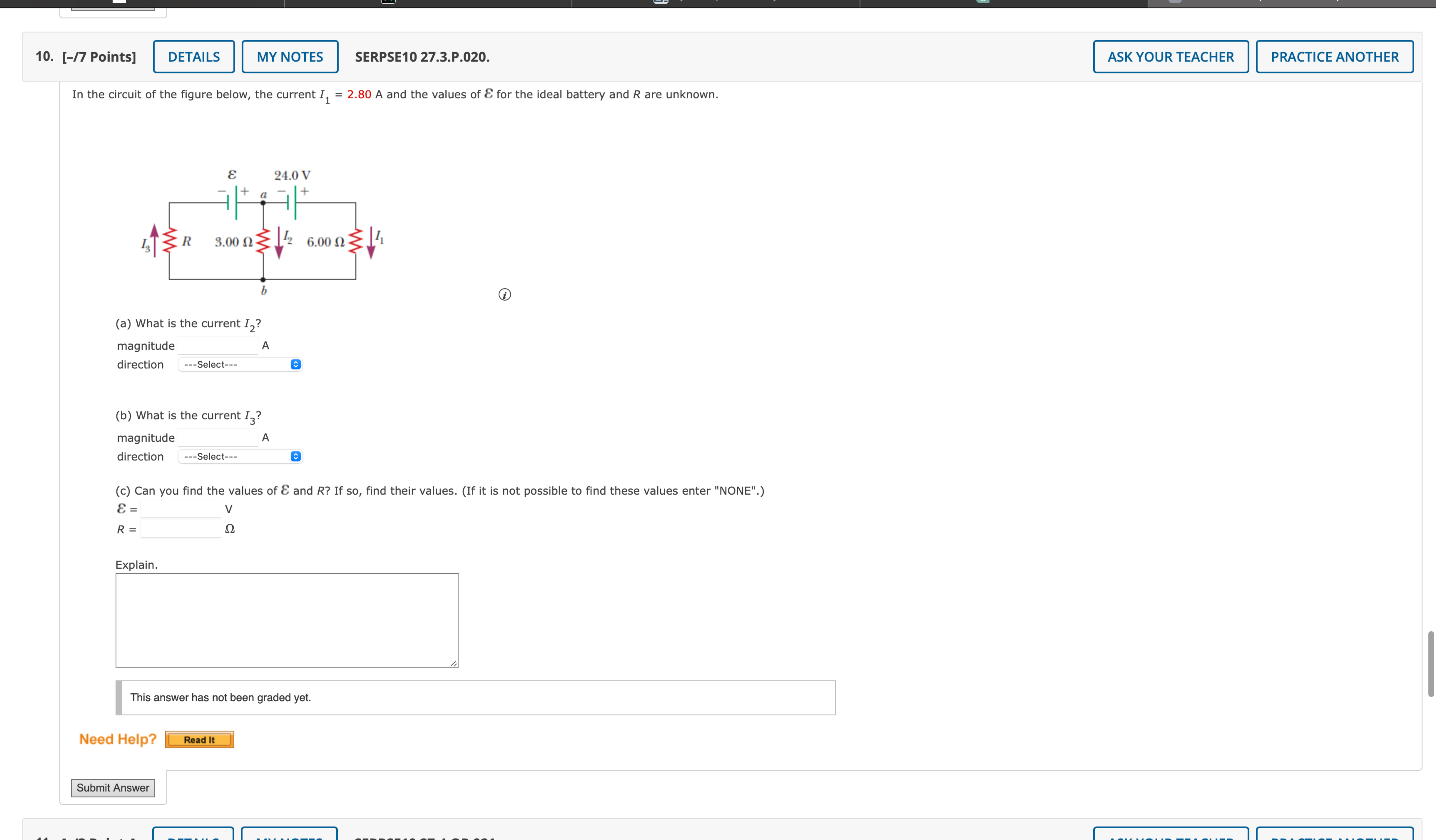 Solved Solve PleaseIn the circuit of the figure below, the | Chegg.com
