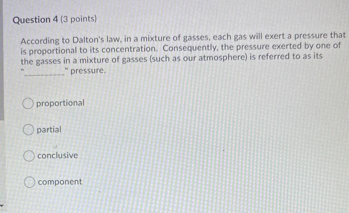 Solved Question 6 ( 3 points) Which of the following is not | Chegg.com