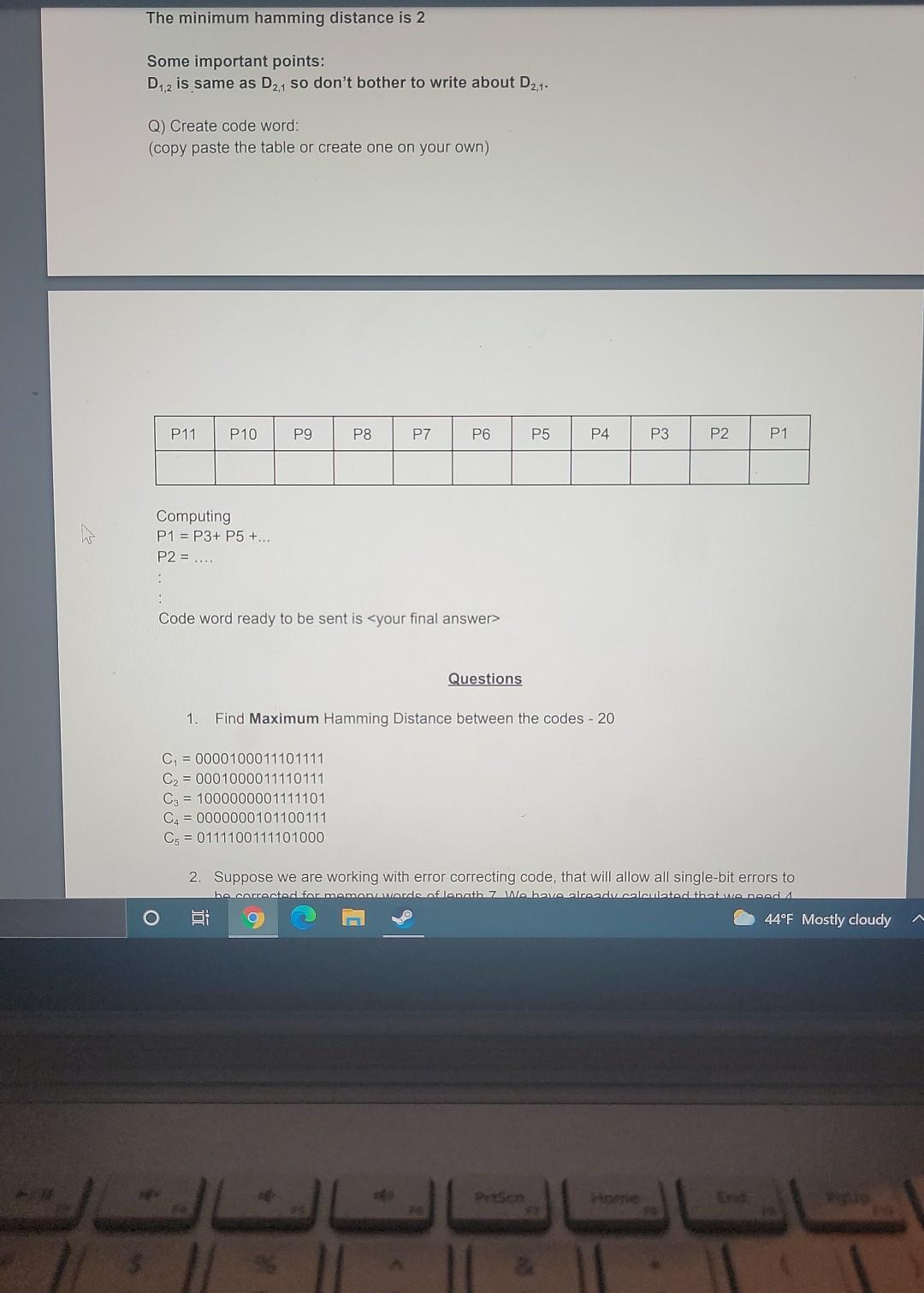 Solved Assignment 2 - CISC 3310 . Instructions: Responses | Chegg.com