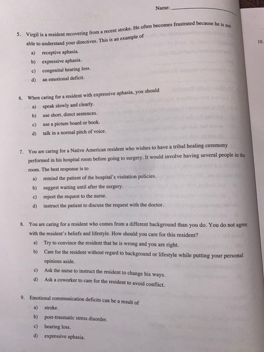Solved Name 3.B Reflective ShortAnswer Exercises Carter is